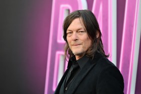Norman Reedus in a black suit at the premiere of Ballerina