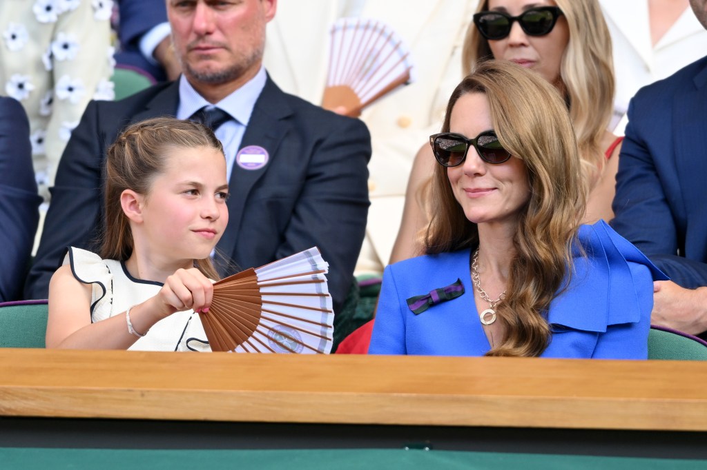 Princess Charlotte and Kate Middleton 