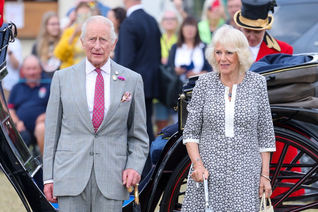King Charles and his second wife Camilla 