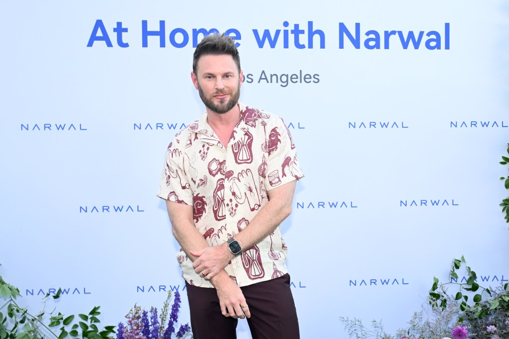 Bobby Berk attends At Home with Narwal's summer soiree on August 21, 2025 in Los Angeles, California.