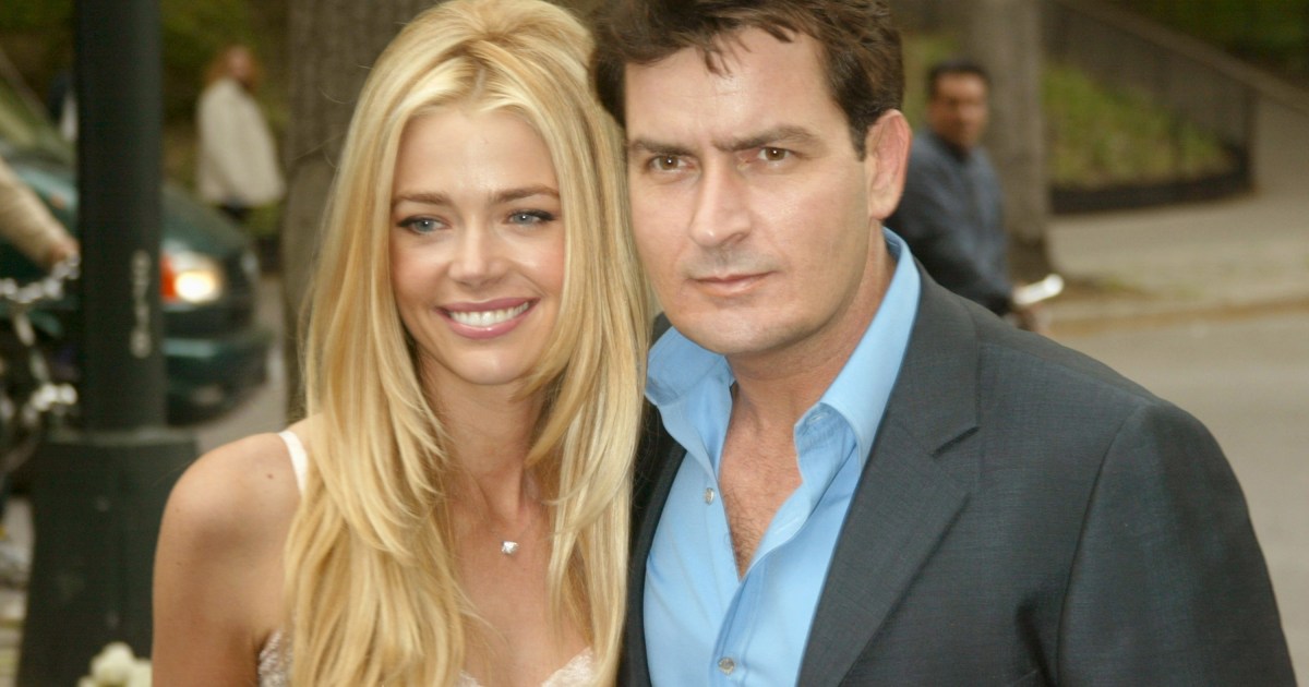 Denise Richards and Charlie Sheen