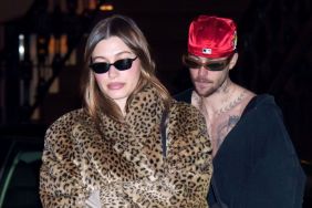 ustin Bieber and Hailey Bieber are seen on February 06, 2025 in New York City