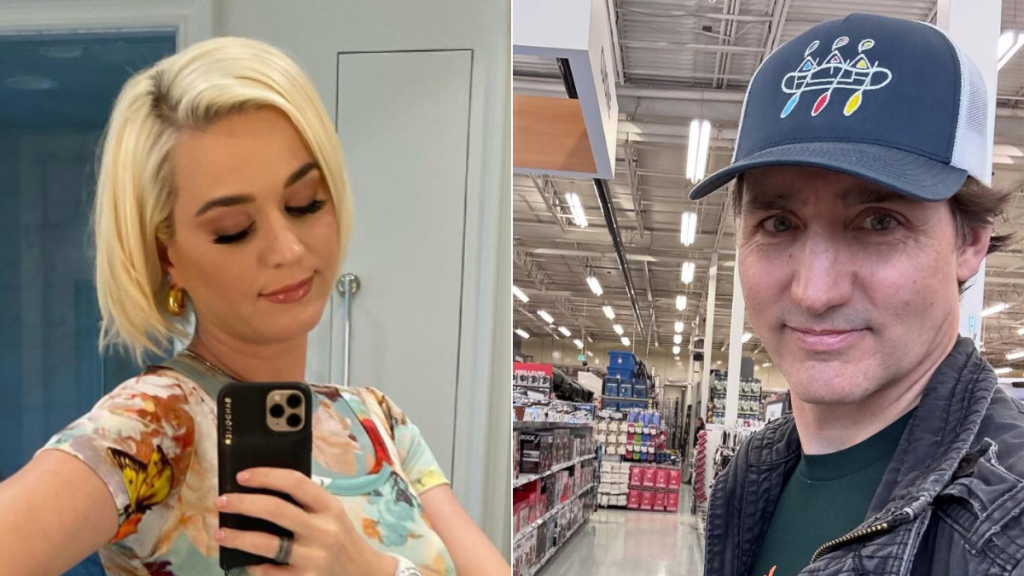 Katy Perry Justin Trudeau