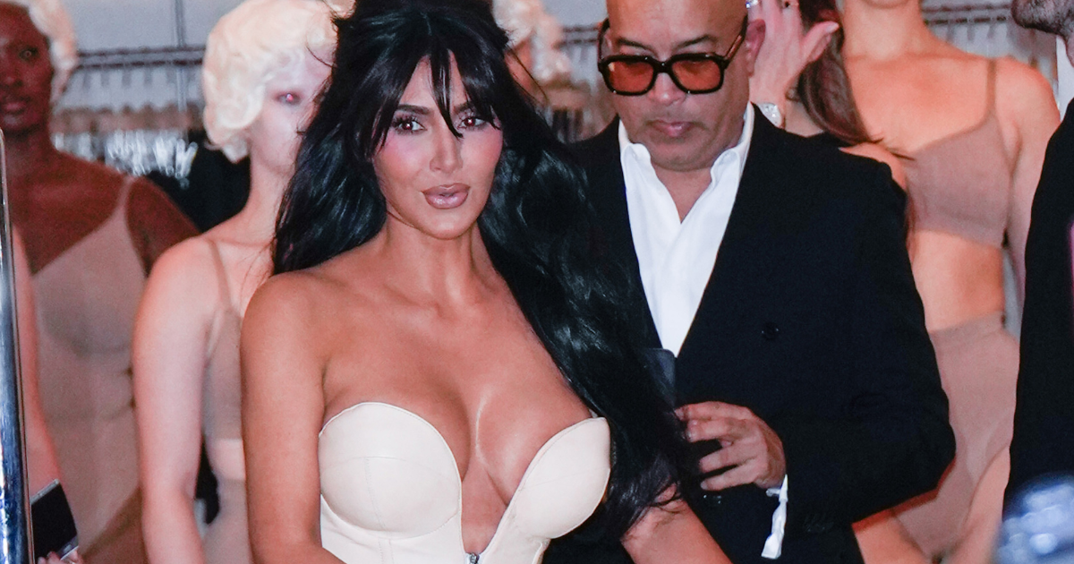 Kim Kardashian's New SKIMS Photo Is Her Most Revealing One Yet