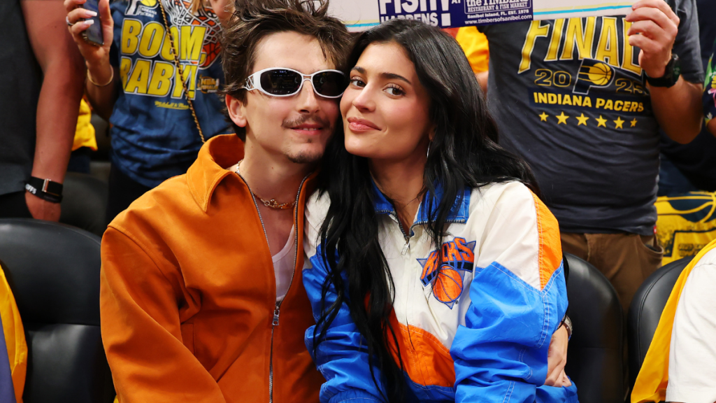 Kylie Jenner and Timothée Chalamet