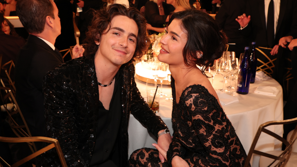 Kylie Jenner and Timothee Chalamet