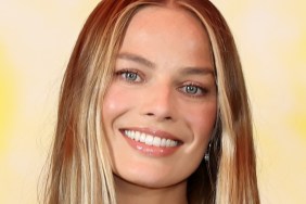 Margot Robbie Returns With Mini-Corset Dress After Giving Birth