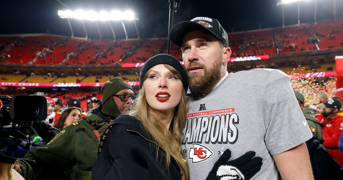 Travis Kelce Brings Girlfriend Taylor Swift Onto His New Heights Podcast