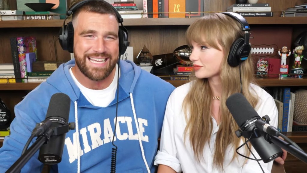 Travis Kelce Shares How Girlfriend Taylor Swift 'Knocked His Socks Off'