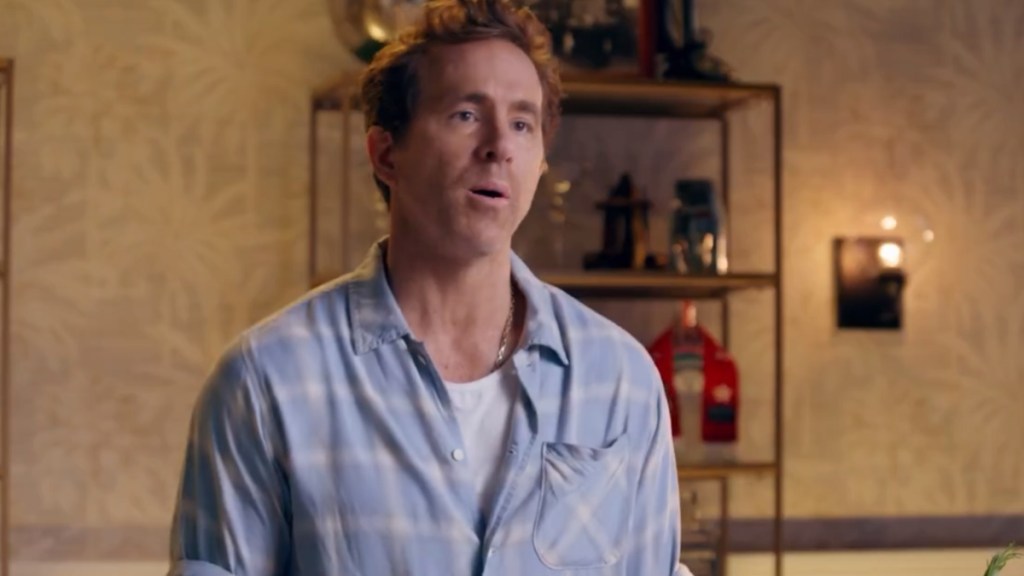 Ryan Reynolds Smashes Bottle While Poking Fun at Wrexham's Rivals