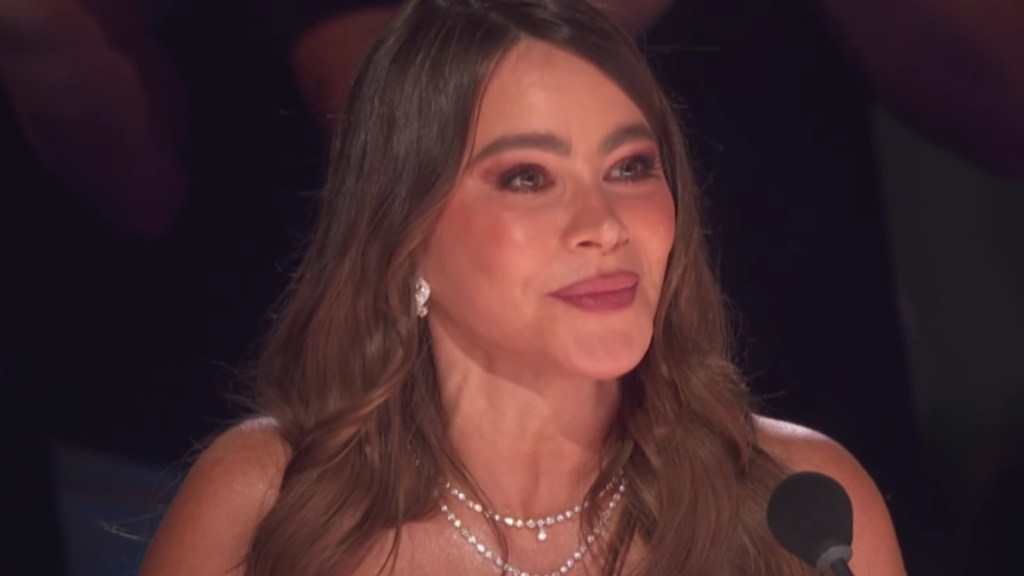 Sofia Vergara Wears Plunging Corset Top in New Selfie