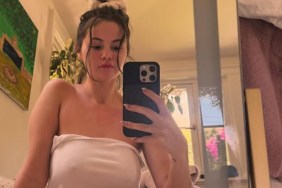 Selena Gomez Shows off Her Body in Tank Top & Mini Shorts