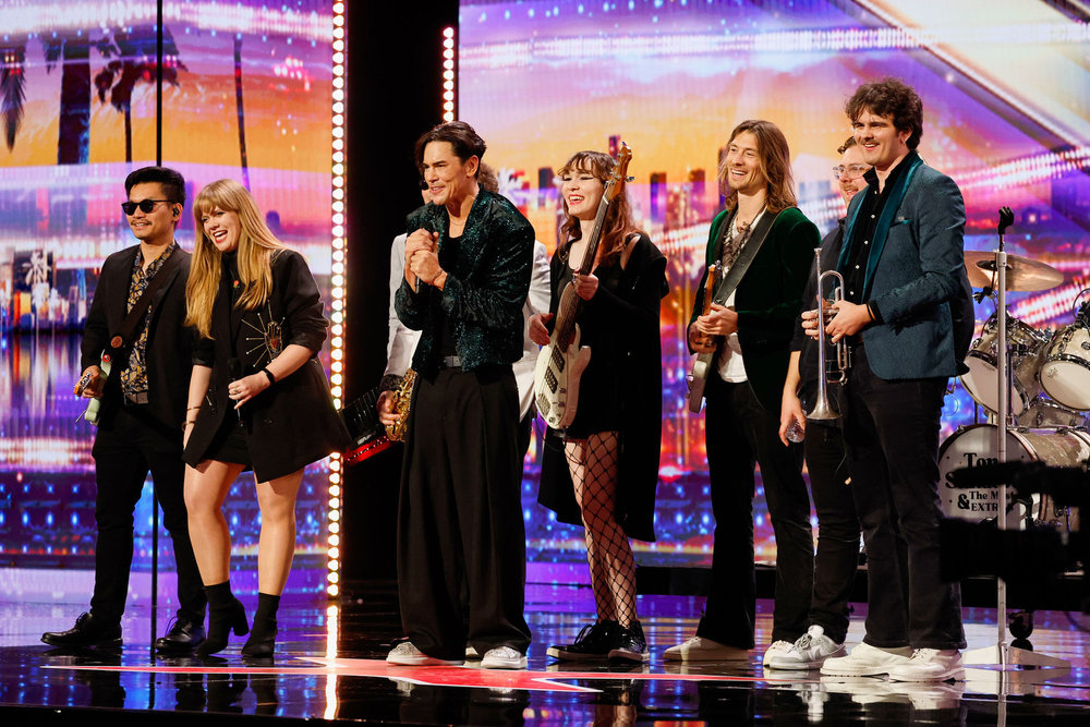 Tom Sandoval and The Most Extras on America's Got Talent