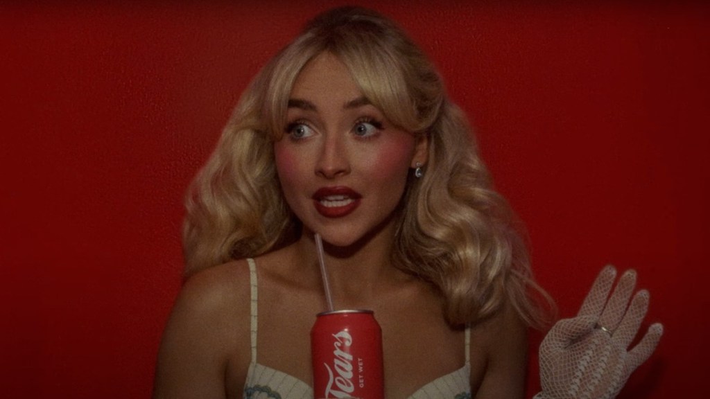 Sabrina Carpenter Flaunts Her Curves in Lingerie for 'Tears' Music Video
