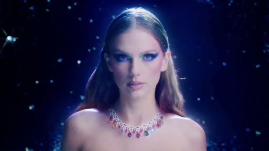 Taylor Swift Turns Head In Bejeweled Bra Top For New Album Cover