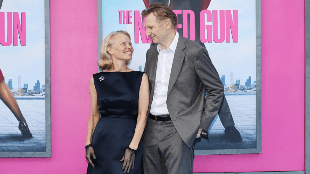 Liam Neeson Pamela Anderson breakup