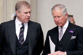 Prince Andrew, Duke of York and Prince Charles, Prince of Wales attend a Service of Thanksgiving to celebrate Queen Elizabeth II's Diamond Jubilee at St Paul's Cathedral on June 5, 2012 in London, England.