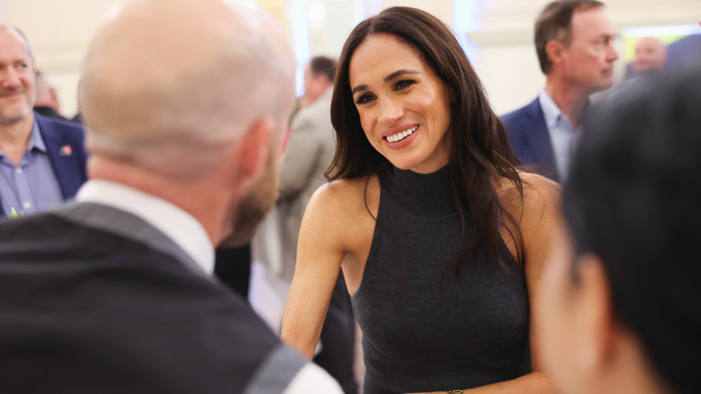 Meghan, Duchess of Sussex attends the True Patriot Love Reception at The Hilton during day six of the Invictus Games Düsseldorf 2023 on September 15, 2023 in Duesseldorf, Germany. Prince Harry celebrates his 39th birthday today.