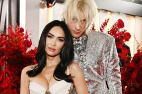 Megan Fox and Machine Gun Kelly attend the 65th GRAMMY Awards on February 05, 2023 in Los Angeles, California.