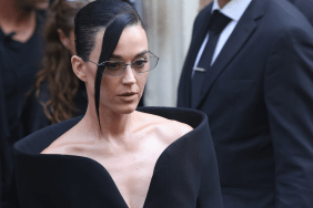 Katy Perry attends the Balenciaga Haute Couture Fall/Winter 2025/2026 show as part of Paris Fashion Week on July 09, 2025 in Paris, France.