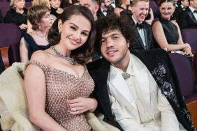 Selena Gomez and Benny Blanco attend the 97th Annual Oscars at Dolby Theatre on March 02, 2025 in Hollywood, California.