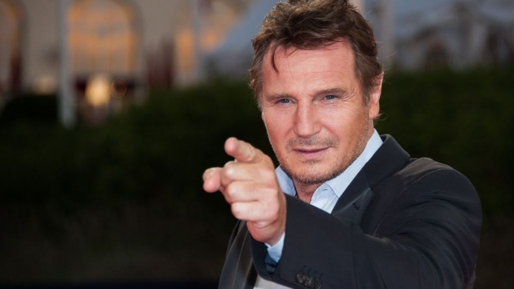 Liam Neeson Labubu doll