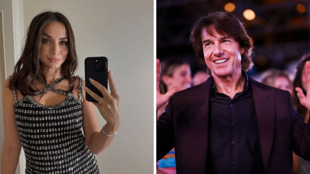 Ana de Armas, Tom Cruise attends the "Mission Impossible – The Final Reckoning" Mexico Red Carpet and Premiere at Auditorio Nacional on May 20, 2025, in Mexico City, Mexico.