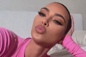 Kim Kardashian braless