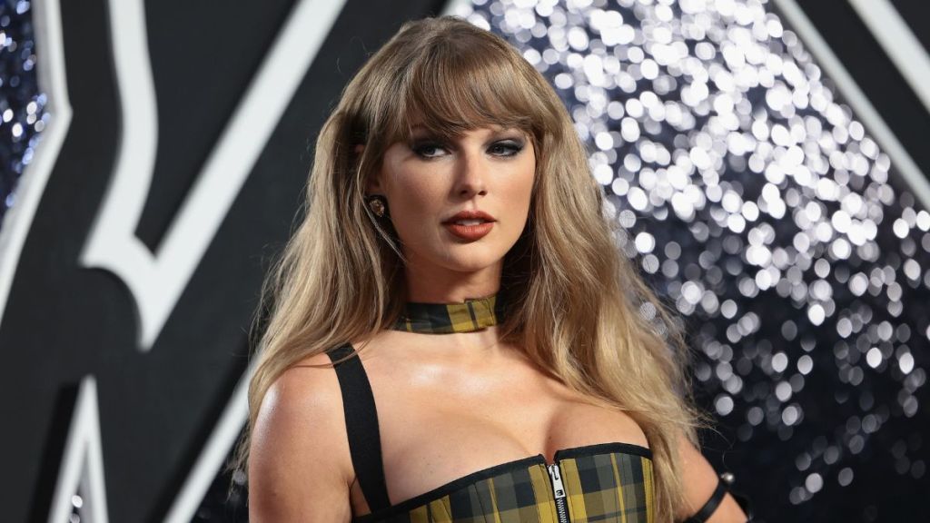 Taylor Swift attends the 2024 MTV Video Music Awards at UBS Arena on September 11, 2024 in Elmont, New York.