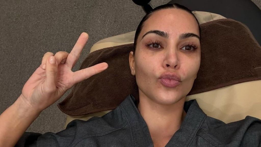 Kim Kardashian Korean beauty