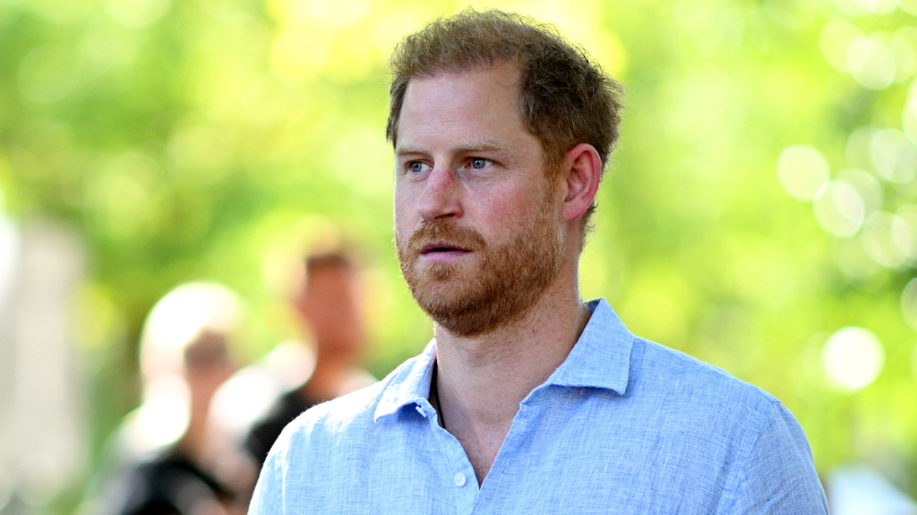 Prince Harry, Duke of Sussex looks on during day six of the Invictus Games Düsseldorf 2023 on September 15, 2023 in Duesseldorf, Germany.