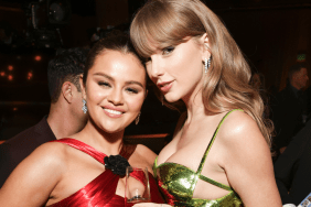 Selena Gomez and Taylor Swift at the 81st Annual Golden Globe Awards, airing live from the Beverly Hilton in Beverly Hills, California on Sunday, January 7, 2024, at 8 PM ET/5 PM PT, on CBS and streaming on Paramount+.