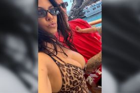 kourtney kardashian bikini italy vacation