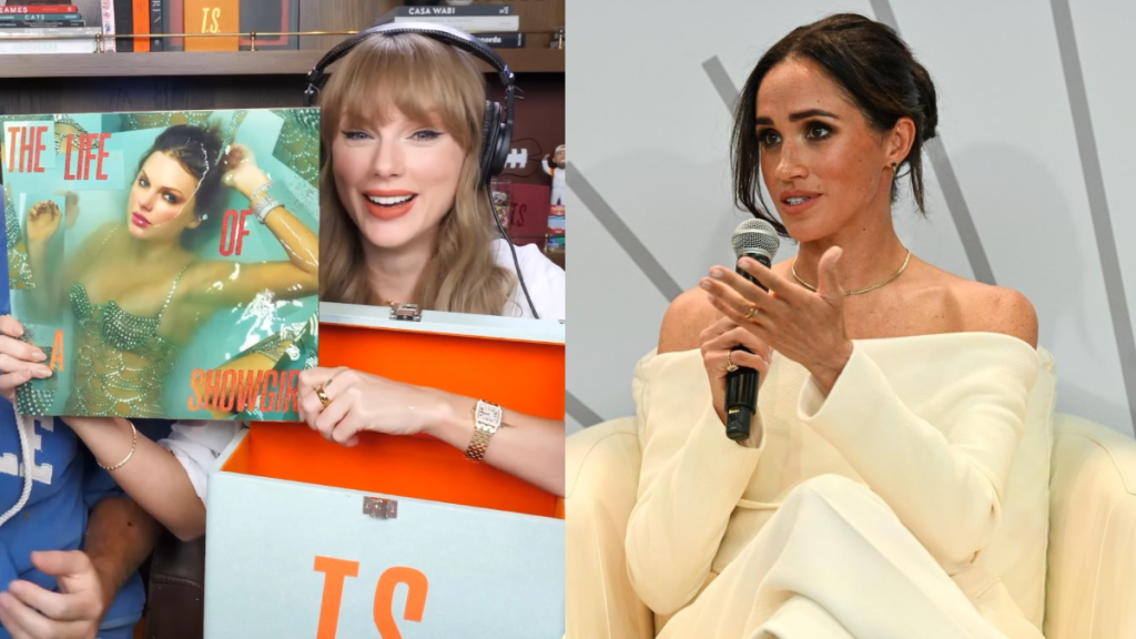 Meghan Markle Taylor Swift New Heights podcast album