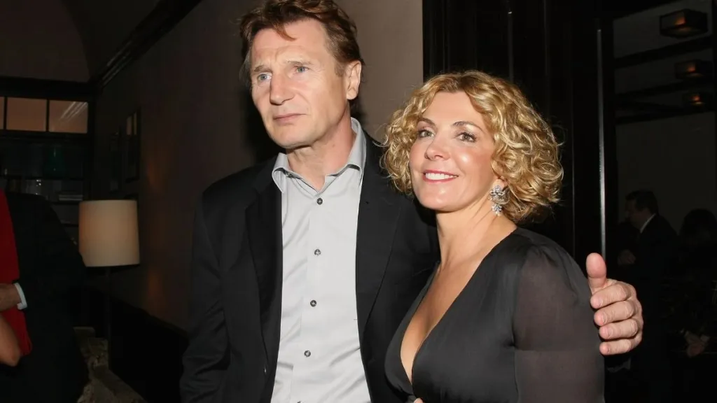 Liam Neeson wife makeup artist
