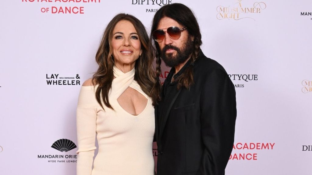 Elizabeth Hurley Billy Ray Cyrus