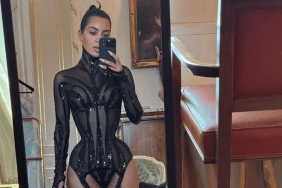 Kim Kardashian Post Malone SKIMS