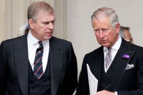 Prince Andrew, Duke of York and Prince Charles, Prince of Wales attend a Service of Thanksgiving to celebrate Queen Elizabeth II's Diamond Jubilee at St Paul's Cathedral on June 5, 2012 in London, England