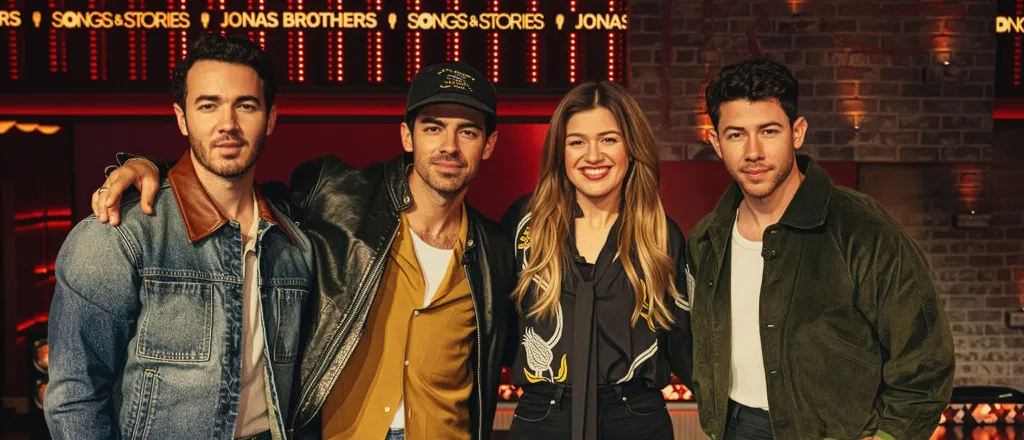 Kelly Clarkson and Jonas Bros