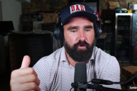 Jason Kelce's New Dye Job for Beard Feels Like 'Shoe Polish'