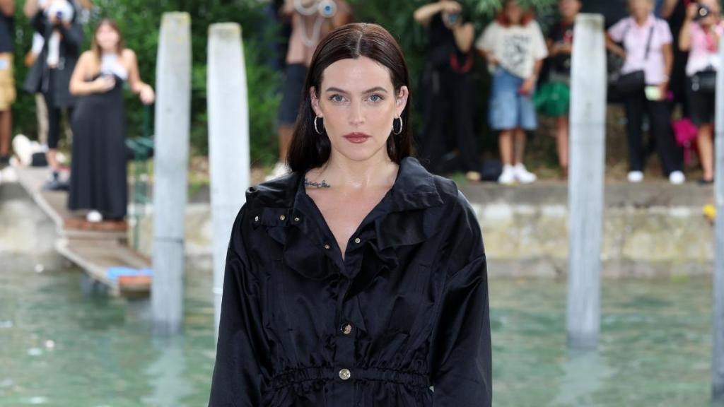 Riley Keough Flaunts Her Legs in Pantless Look for Venice Film Festival