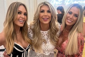 Tamra Judge, Alexis Bellino, and a friend at Alexis's bridal shower