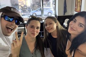 Timothee Chalamet and Kylie Jenner click selfie with the cafe staff in Budapest