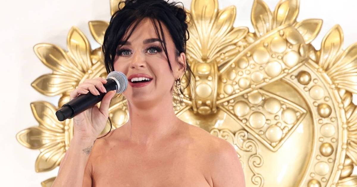 Katy Perry's Jaw Dropping Sheer Corset Dress Has Fans Talking