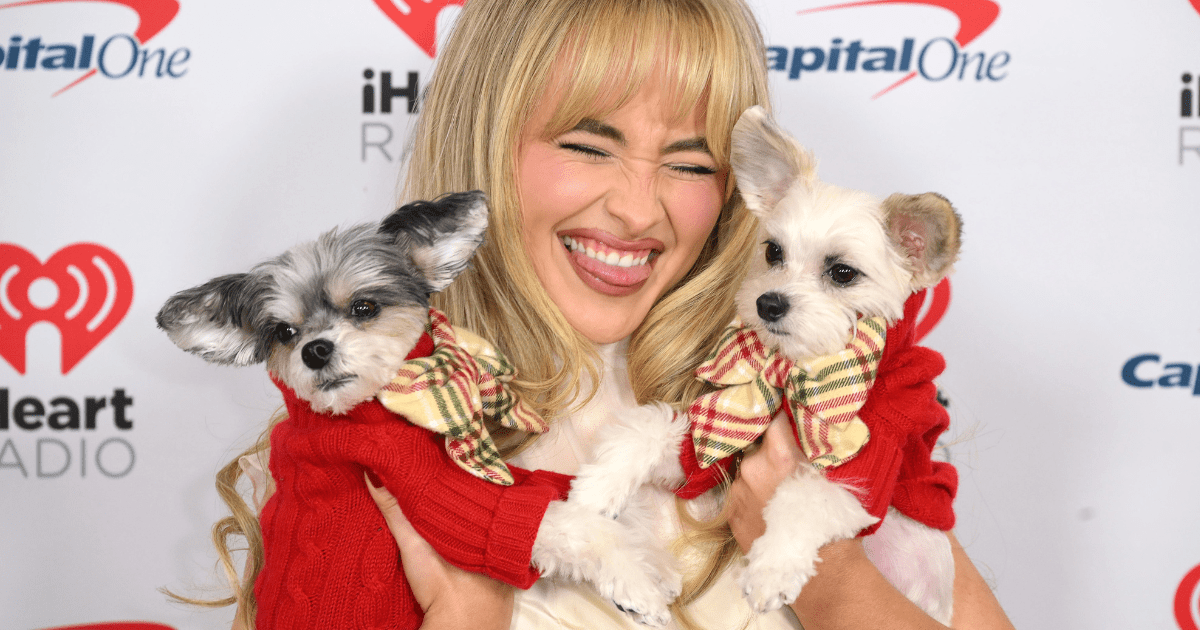 Photos: Sabrina Carpenter Steps Out in Itty Bitty Skirt With 'Man's Best Friend'