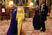 Melania Trump State Banquet dress UK visit Donald Trump