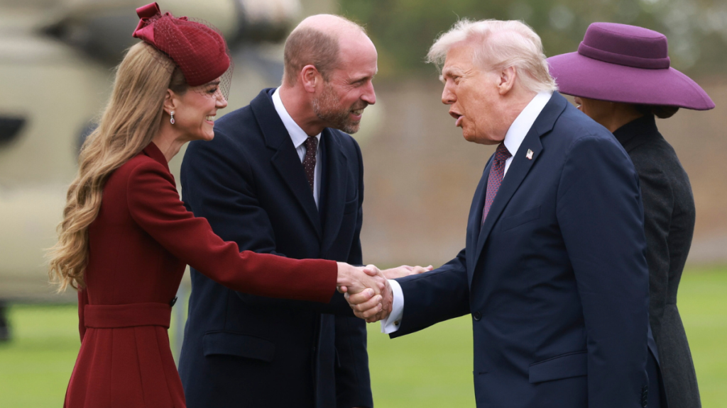 Donald Trump Kate Middleton Prince William