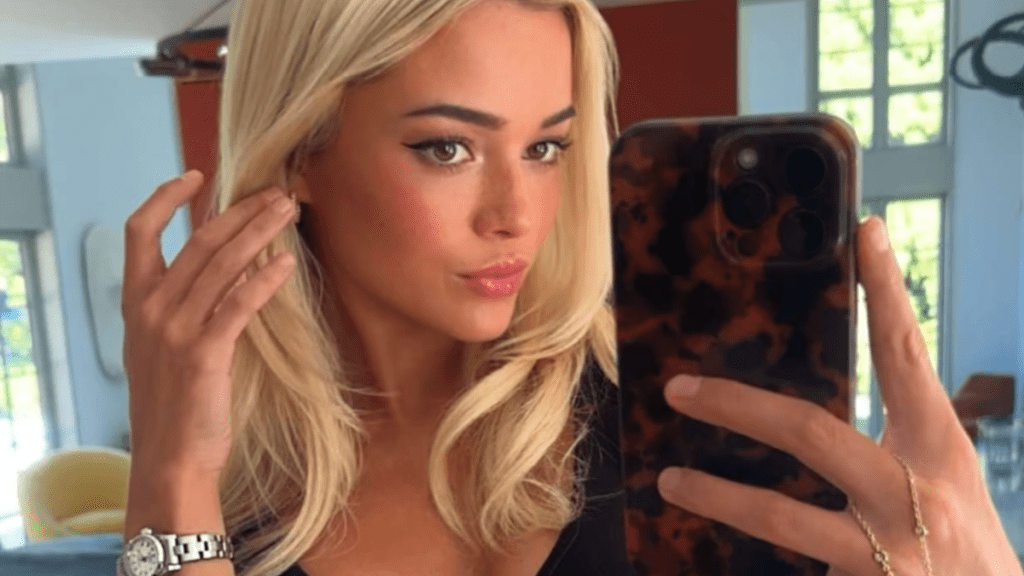 Livvy Dunne's Hamptons Photos Showcase Her in a Cutout Slit Dress