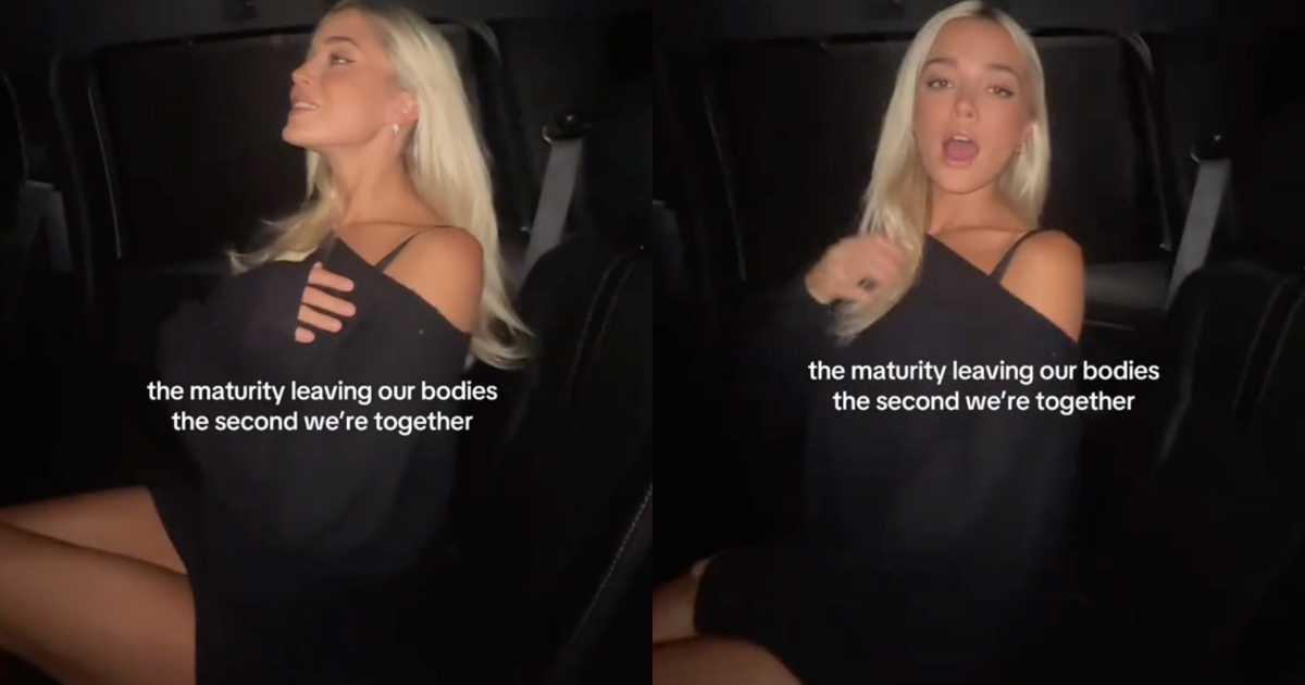 Livvy Dunne Bares Her Shoulders in Dramatic Hamptons Video