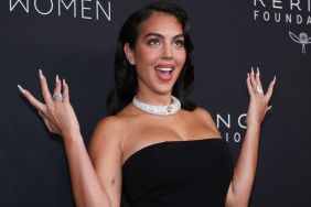 Georgina Rodriguez Flaunts Massive Ring From Cristiano Ronaldo Engagement on Red Carpet